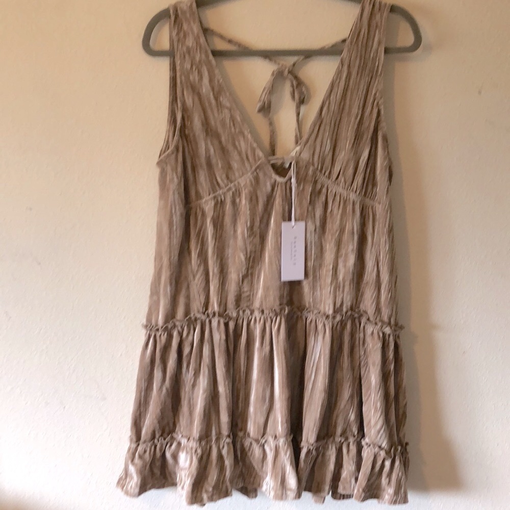 BaeVely by Wellmade inc Boutique mini velour dress size large